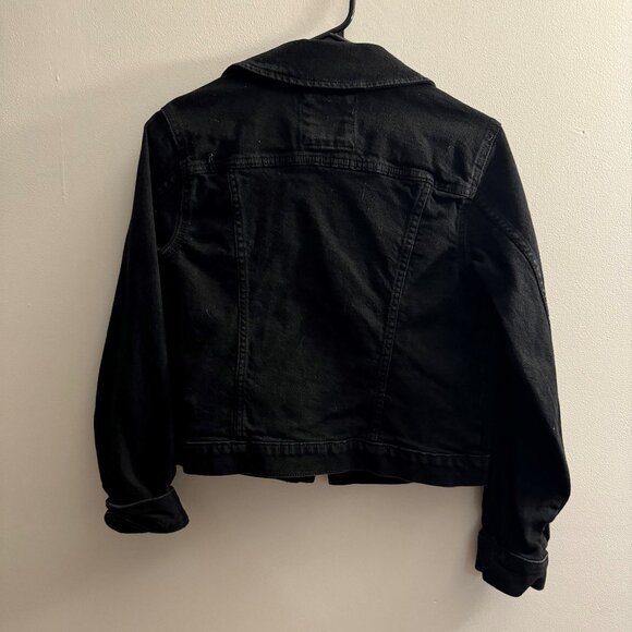 SO - Black Denim Jacket - Picture 2 of 2